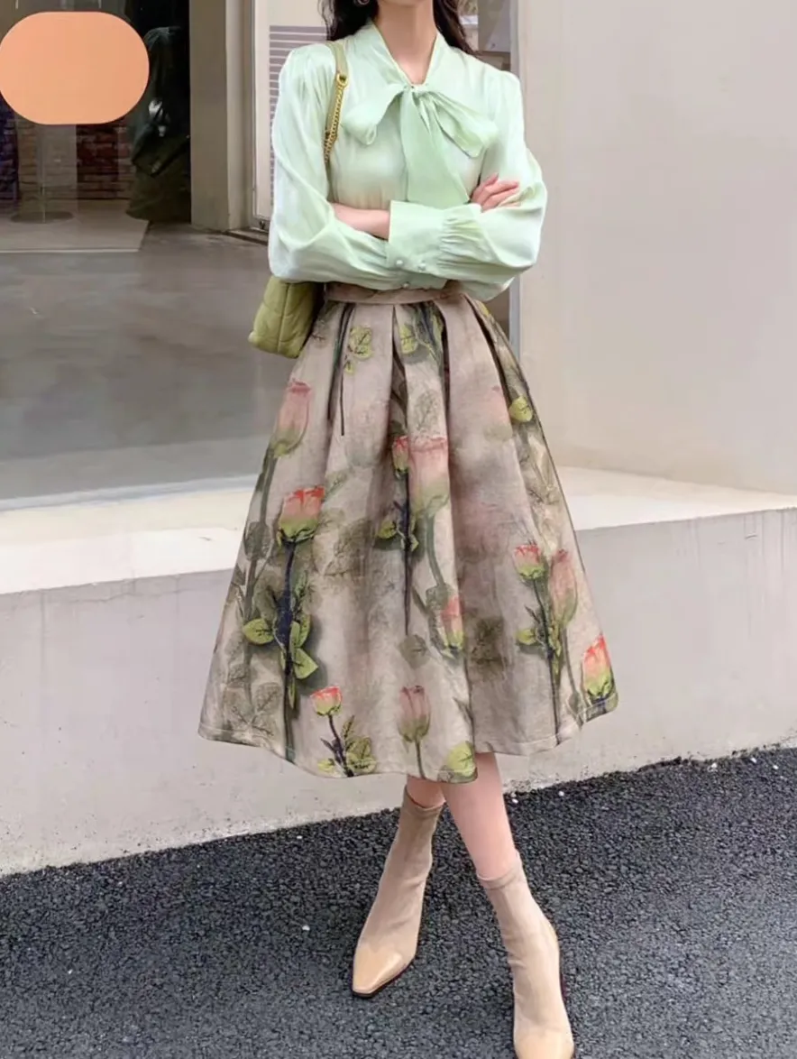 Smart Modern High Waist Skirt