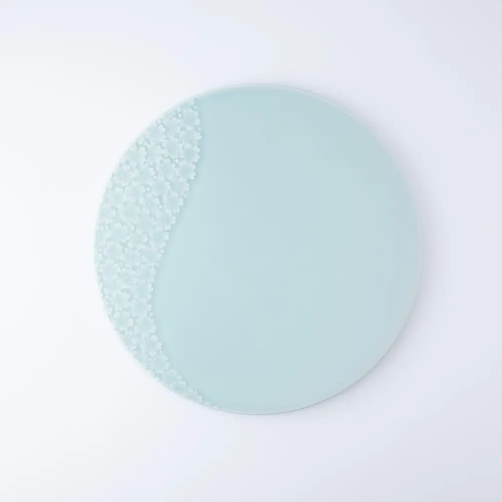 Cherry-Blossom Round Serving Platter