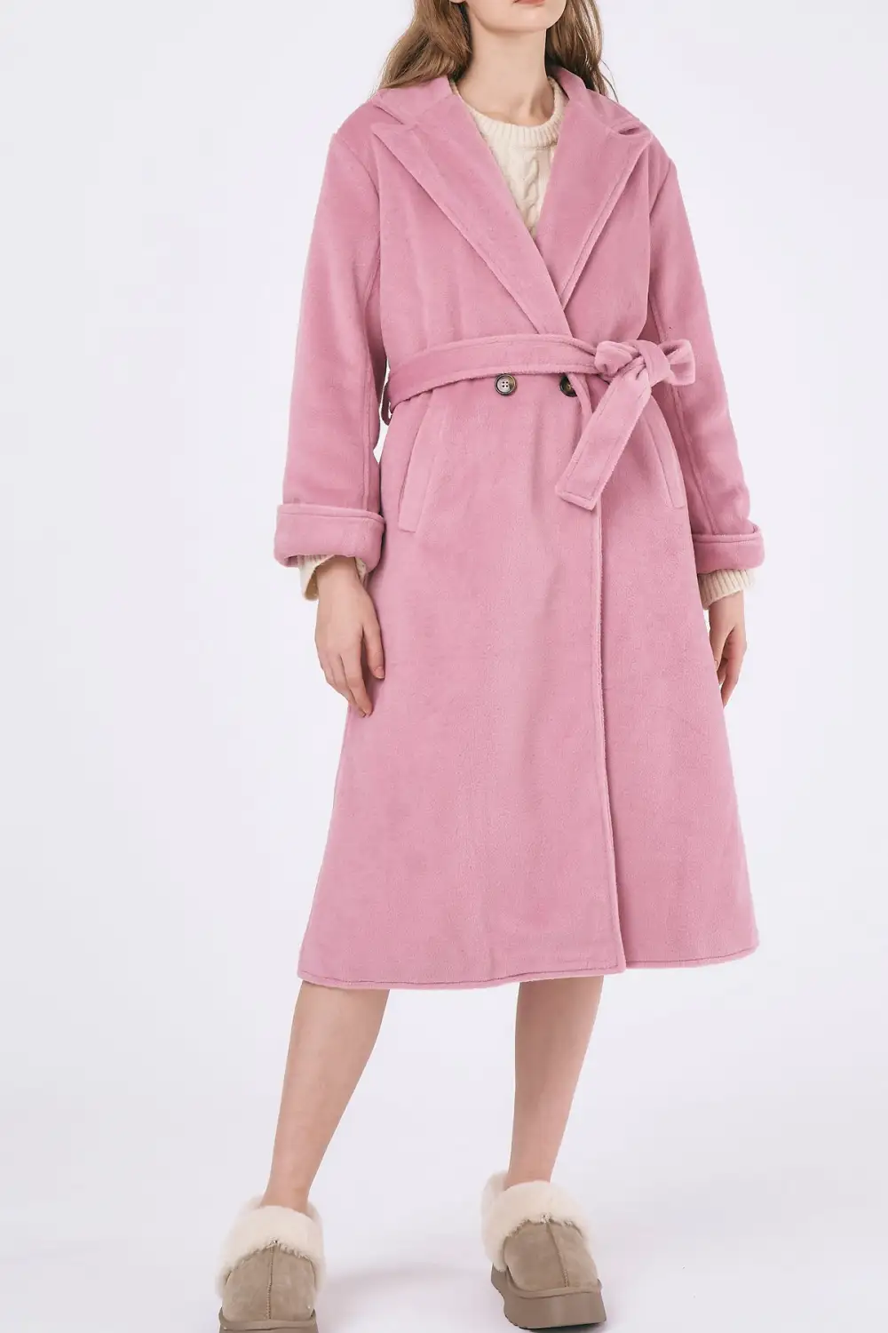 Belted Long Coat