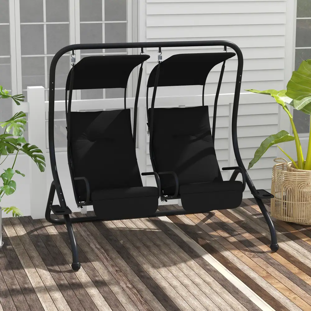 Refined Garden Swing Seat