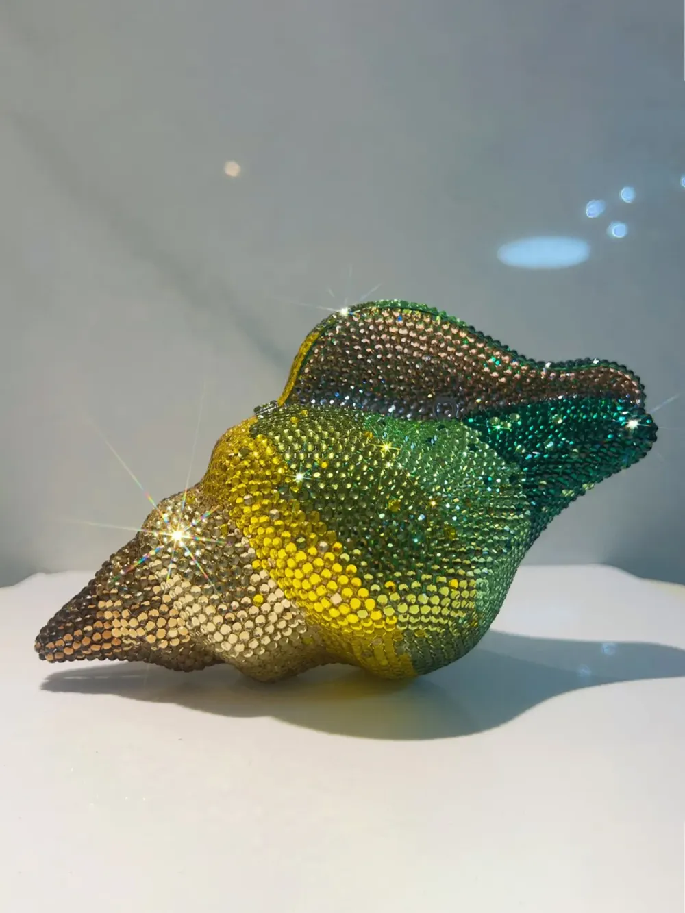 Kalina Conch-shaped Diamond Clutch