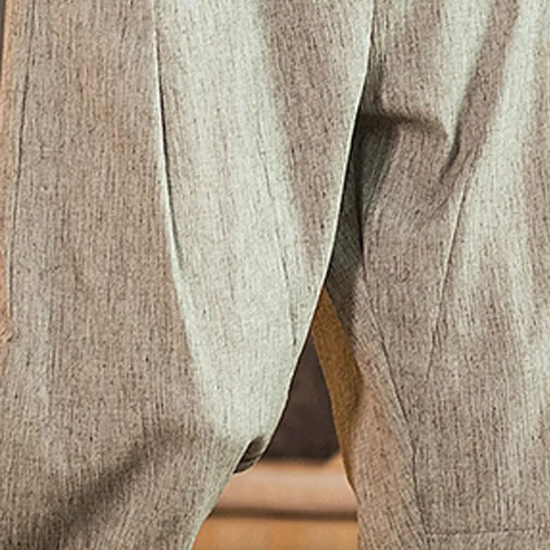 Drawstring Elastic Waist Pants