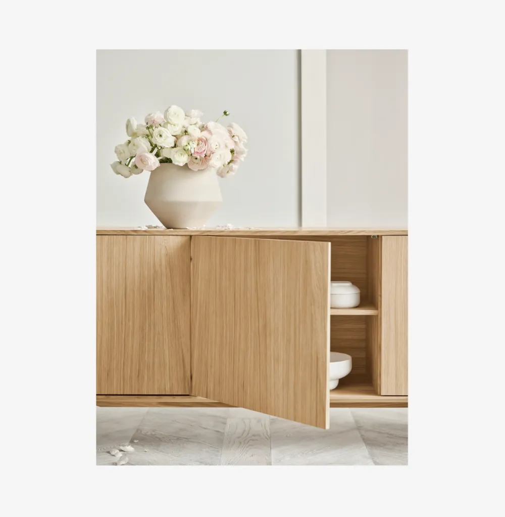 Refined Drawer-Storage Sideboard