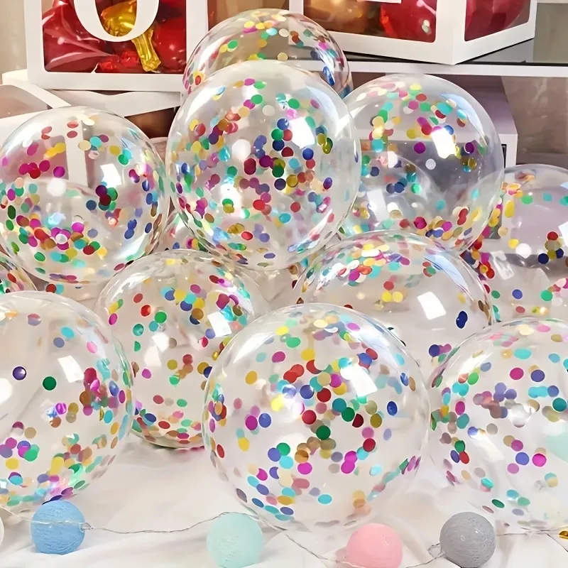 Colorful Confetti Balloon