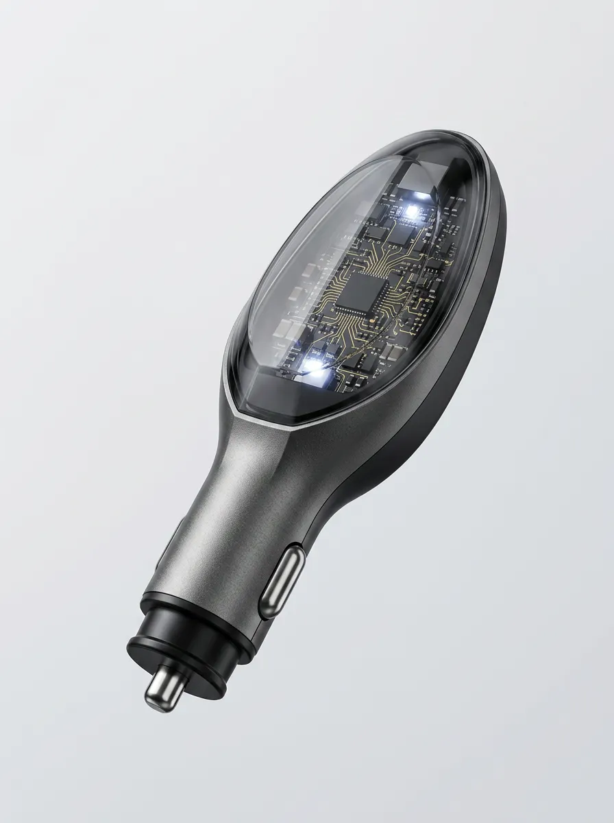 Circuit Board Car Fuel Saver Power-Socket Plug-In Device for In-Car Electronics