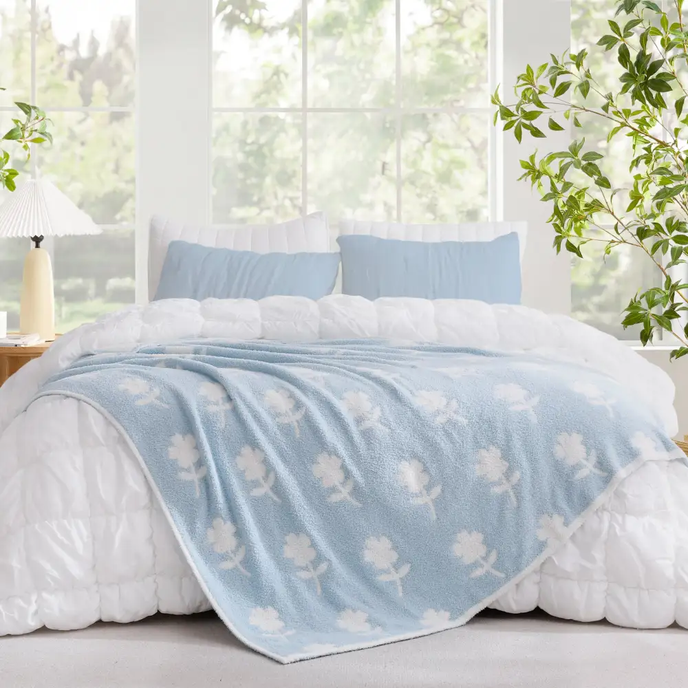 Floral Throw Blanket