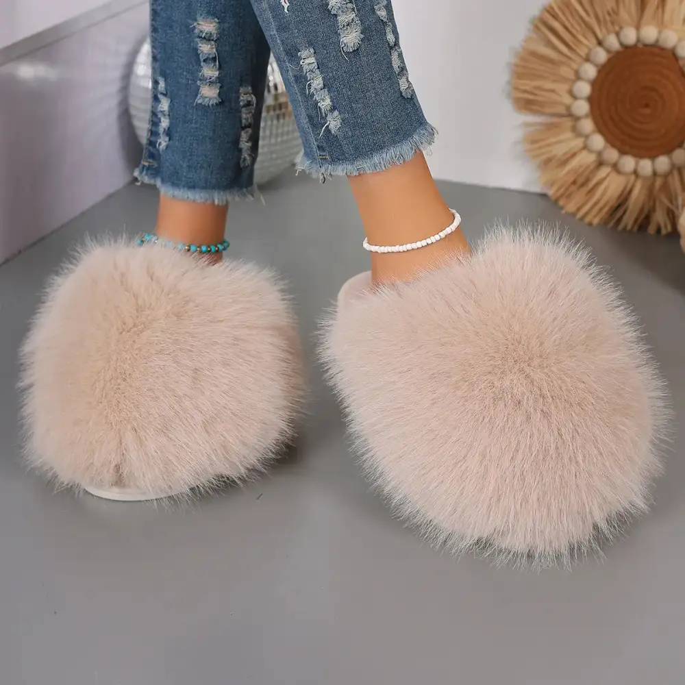 Relaxed Platform Indoor Slippers