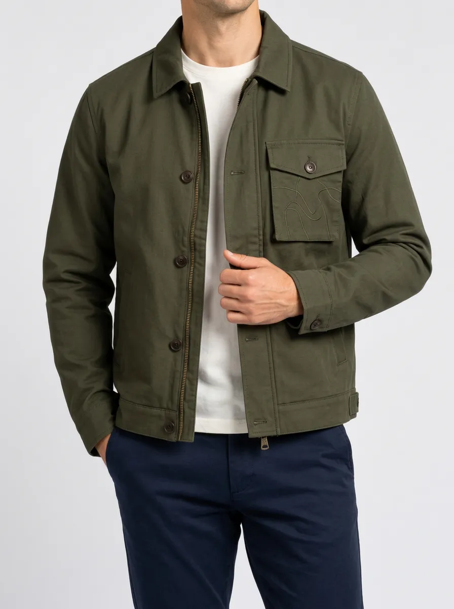 Versatile Jacket with Field Detail