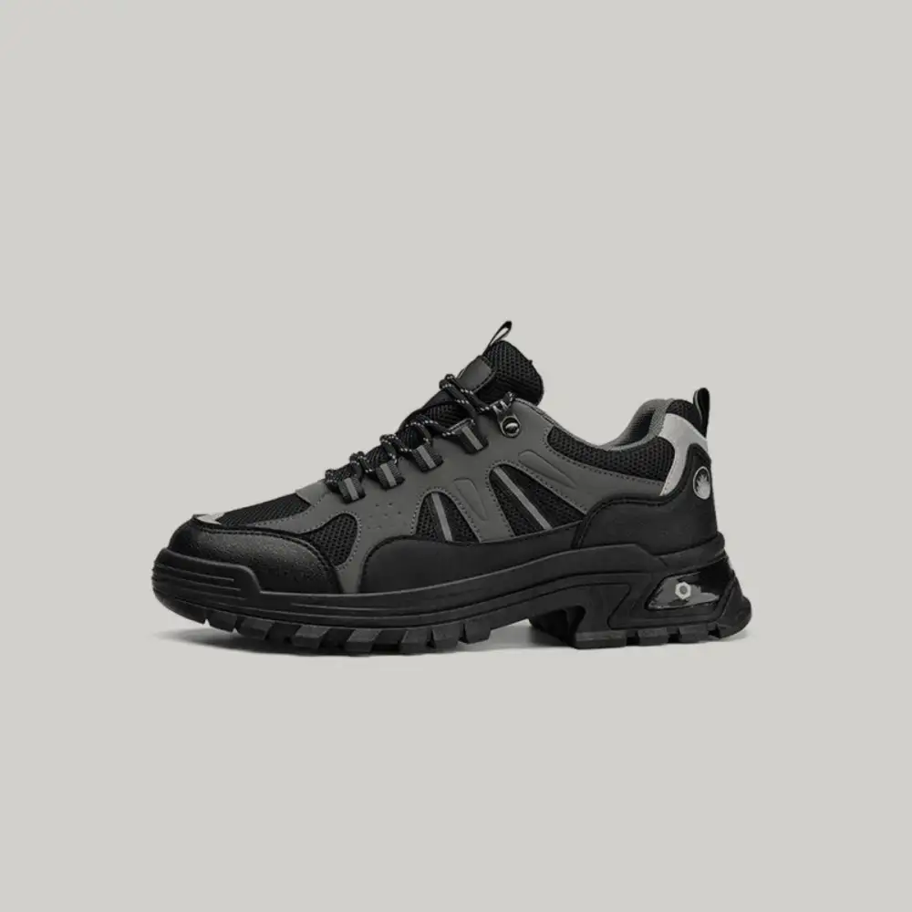 Outdoor Panel Lace Up Sneakers