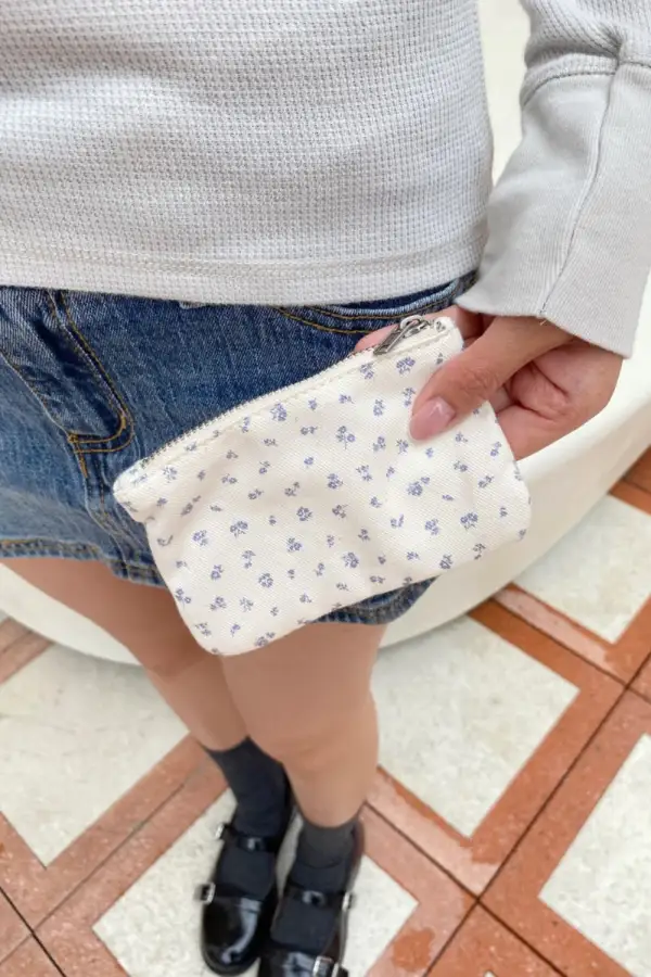 Floral Coin Purse