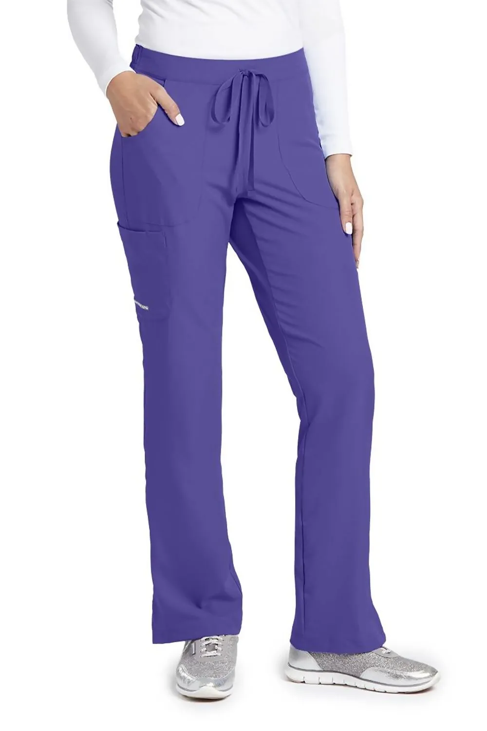 Women's Flat Front Beauty Healthcare Scrub Trousers