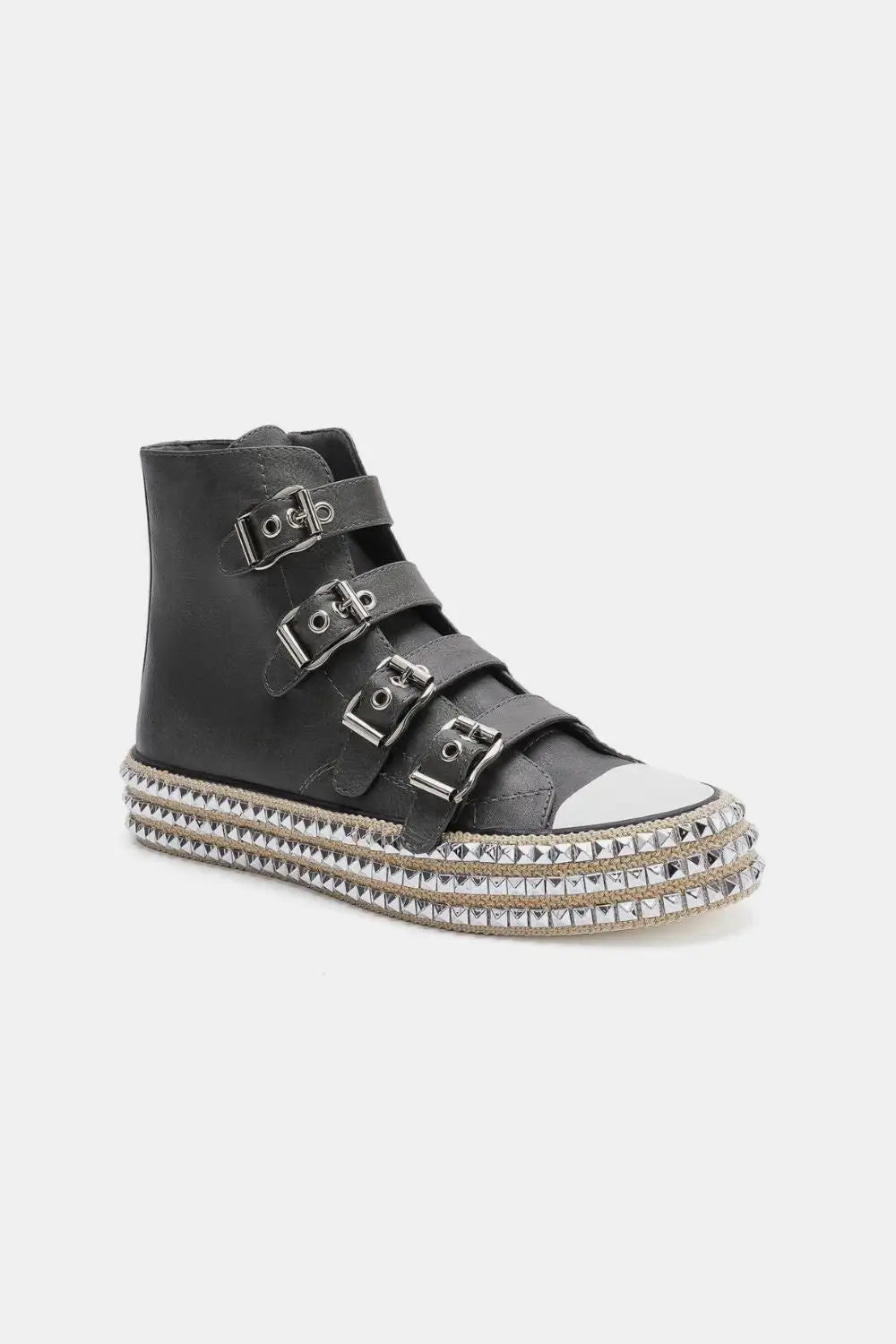 Everyday Platform Buckle Sneakers