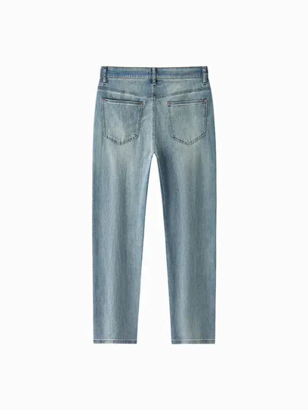 Men's Denim Washed Denim Pants
