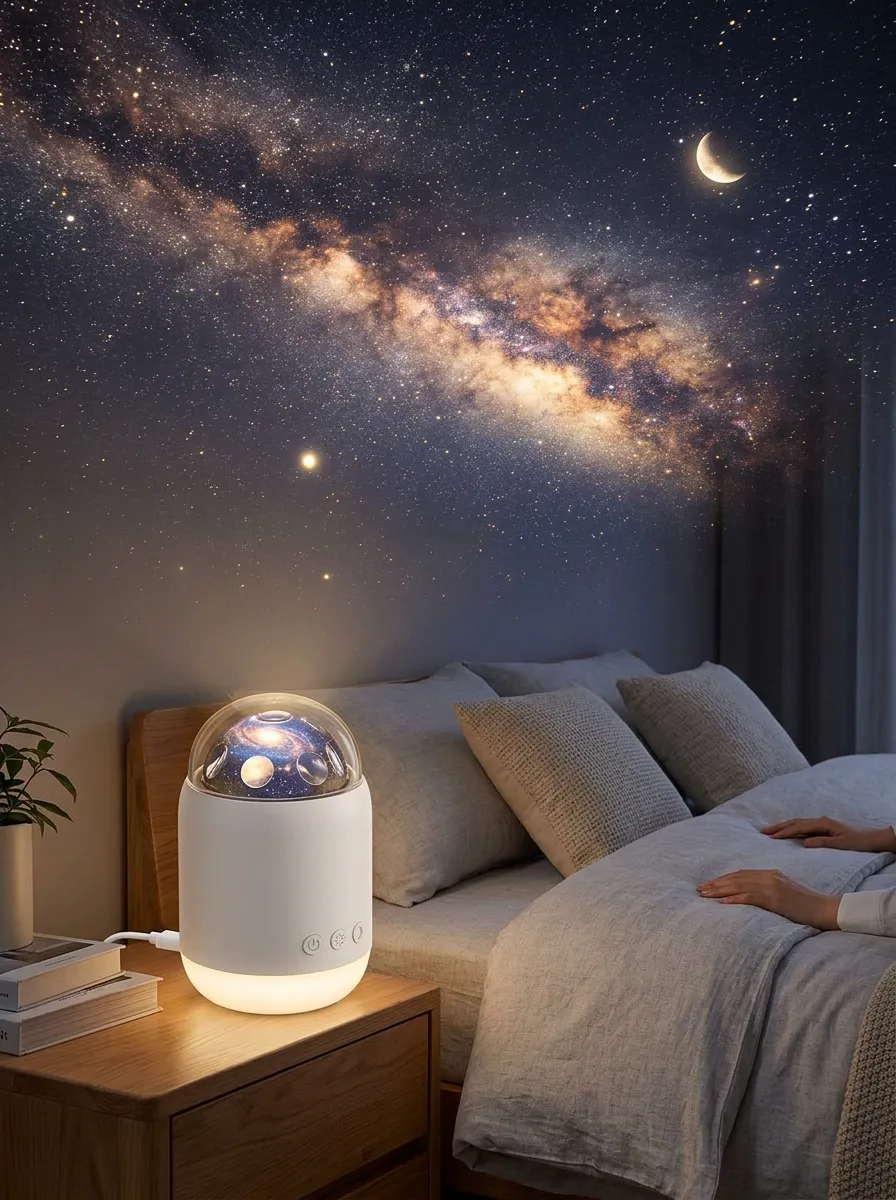 Starlight Galaxy Star Projector Night Light