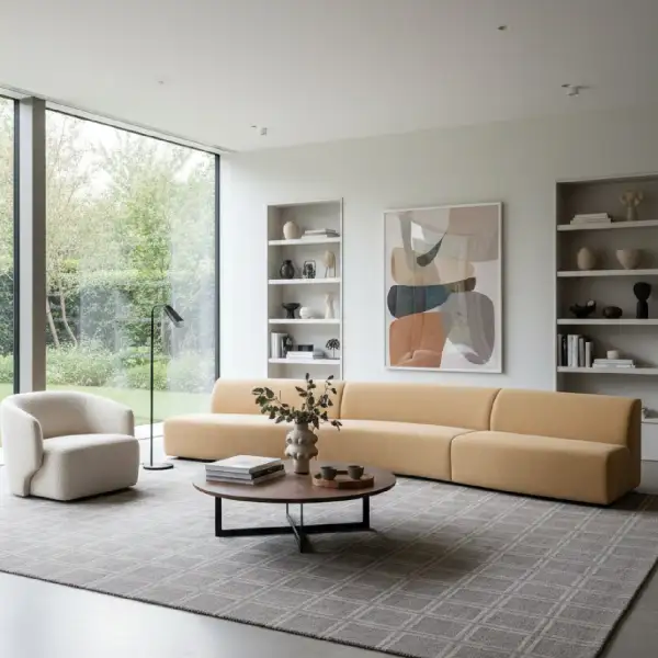 Streamlined Modular Sofa