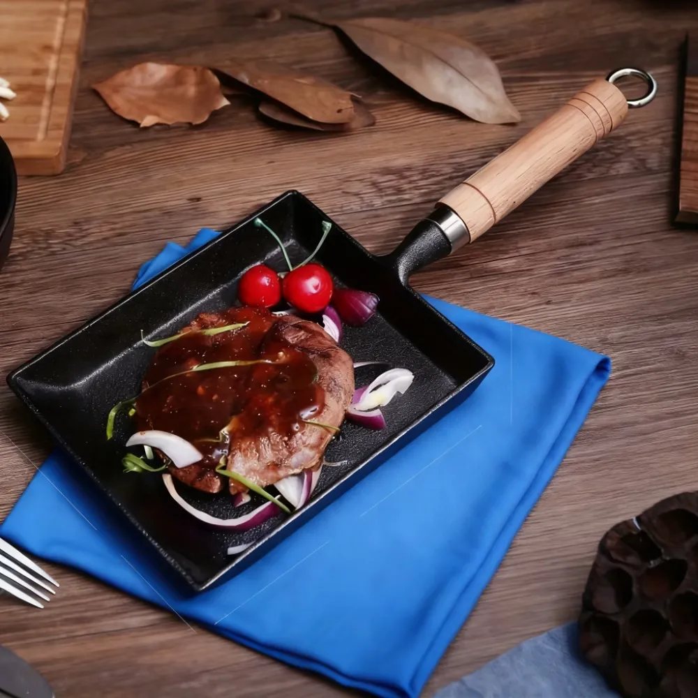Cast Iron Square Frying Pan