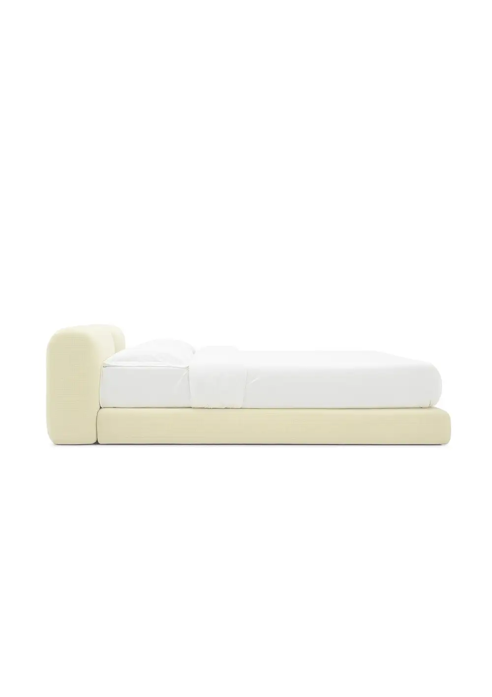Upholstered Velvet Platform Bed