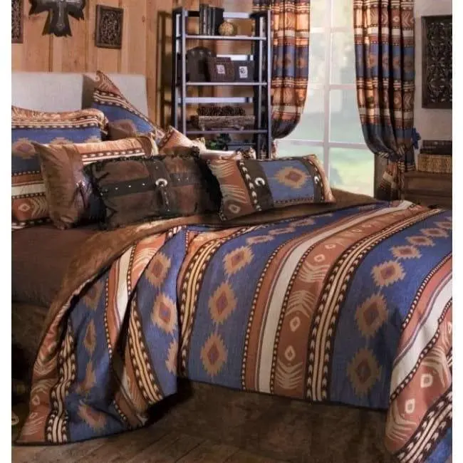 Chenille Geometric Comforter Set