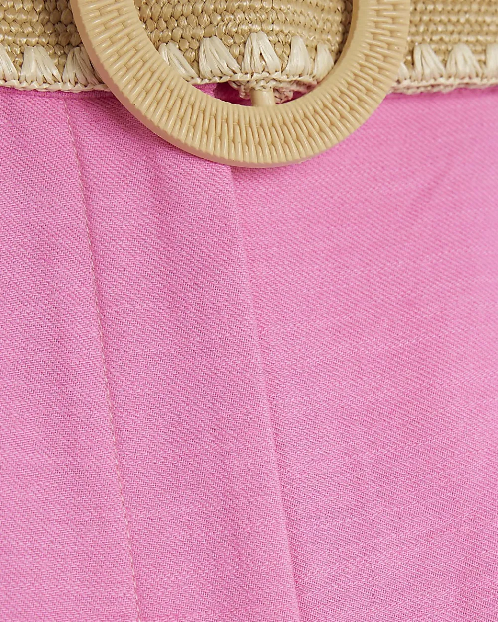 Versatile Temperament Belt Ladies Shorts
