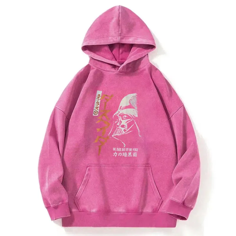 Ink Design Washed Hoodie