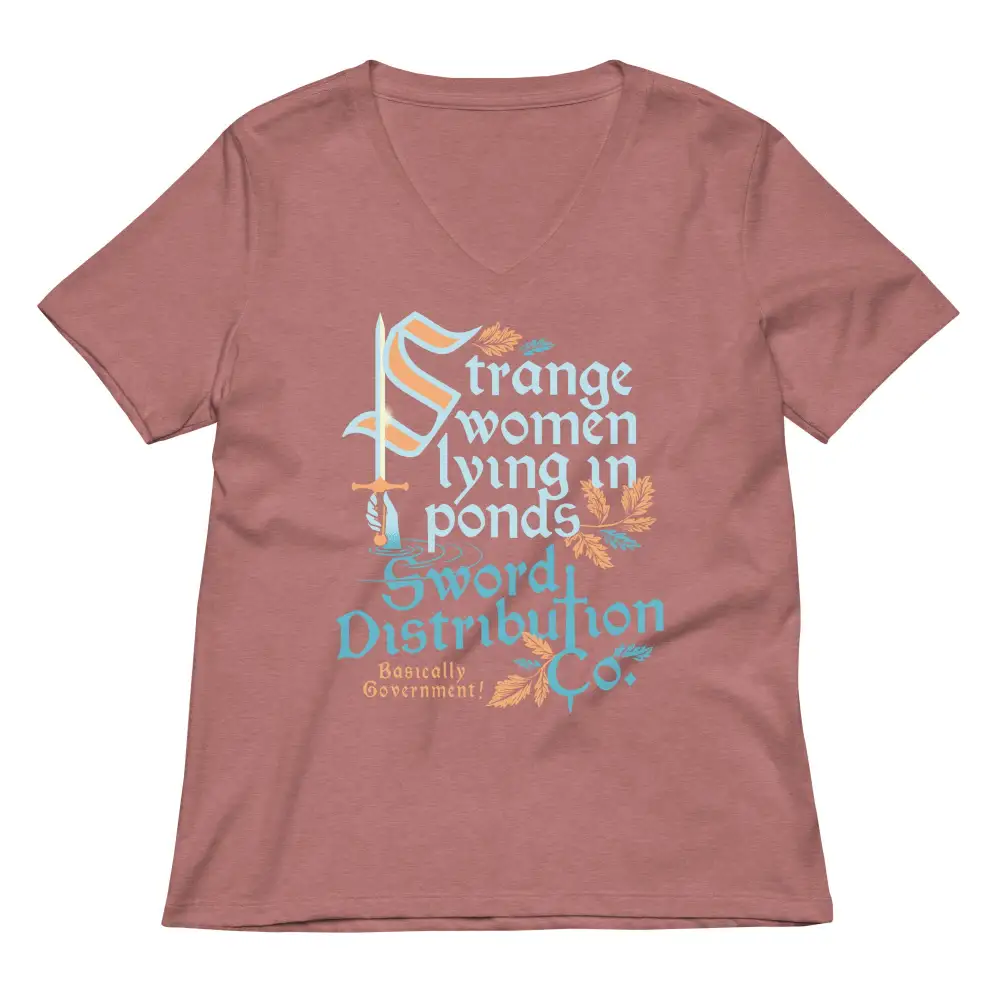 Storybook Pond V Neck Tee