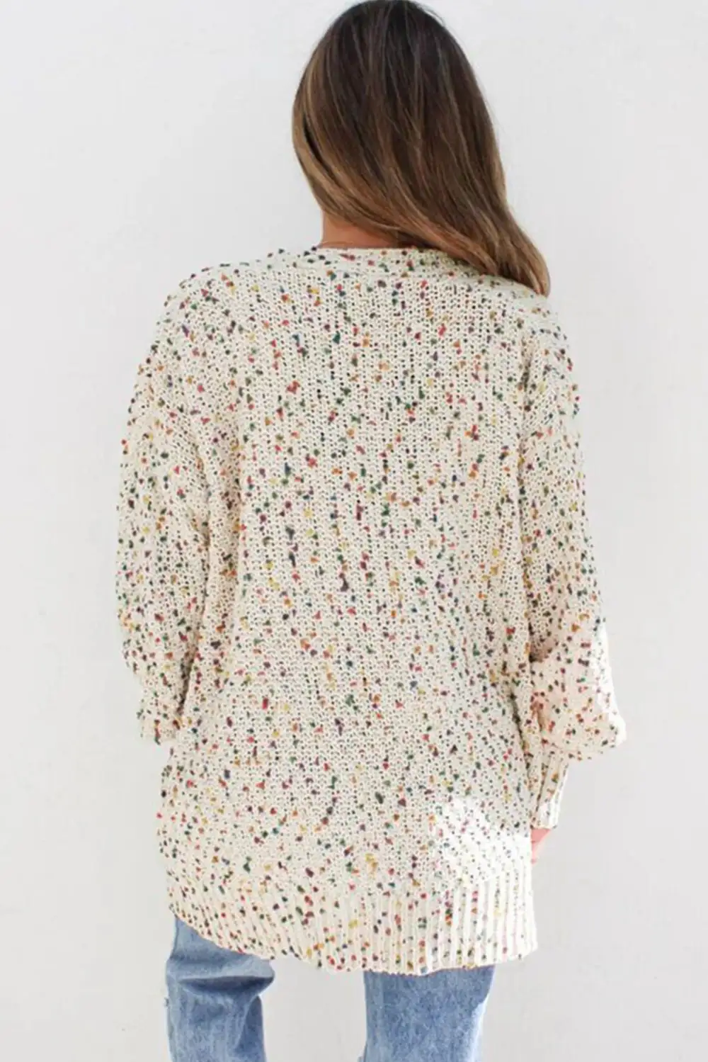 Easy Layer Longline Knit Cardigan