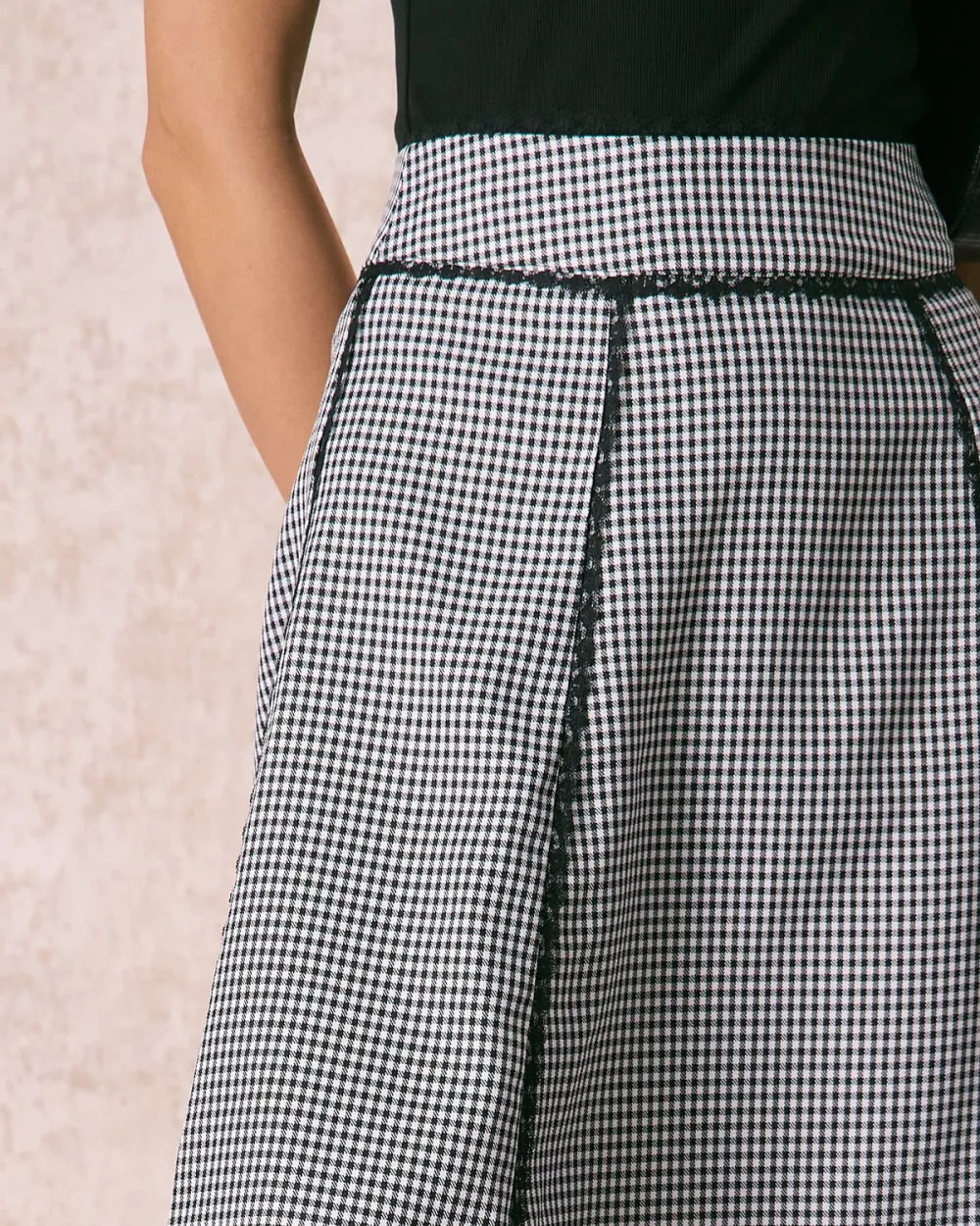 Slight Stretch Long Skirt