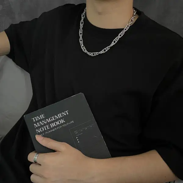 Street Rope Chain Necklace