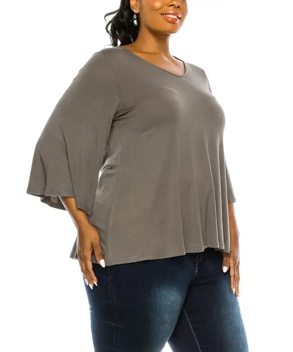 Bamboo Curvy Top