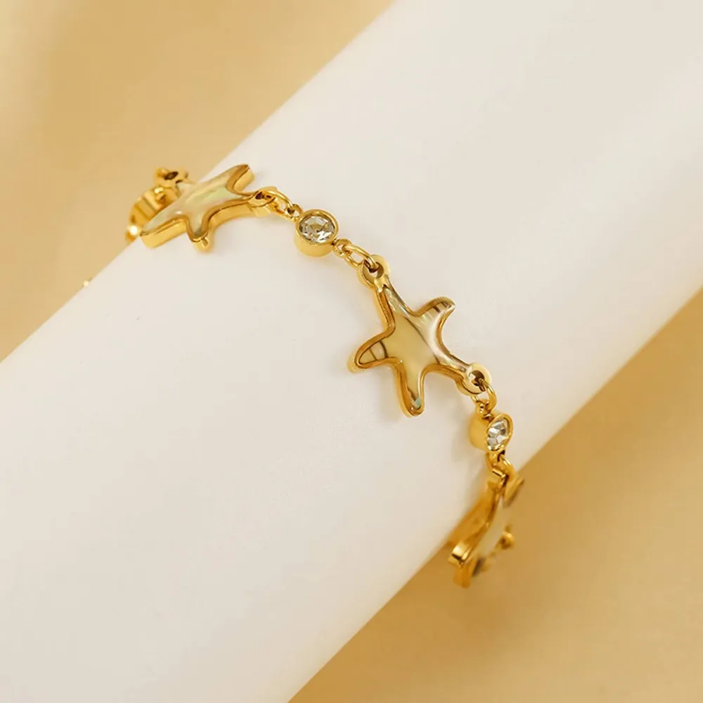 Shell Charm Bracelet