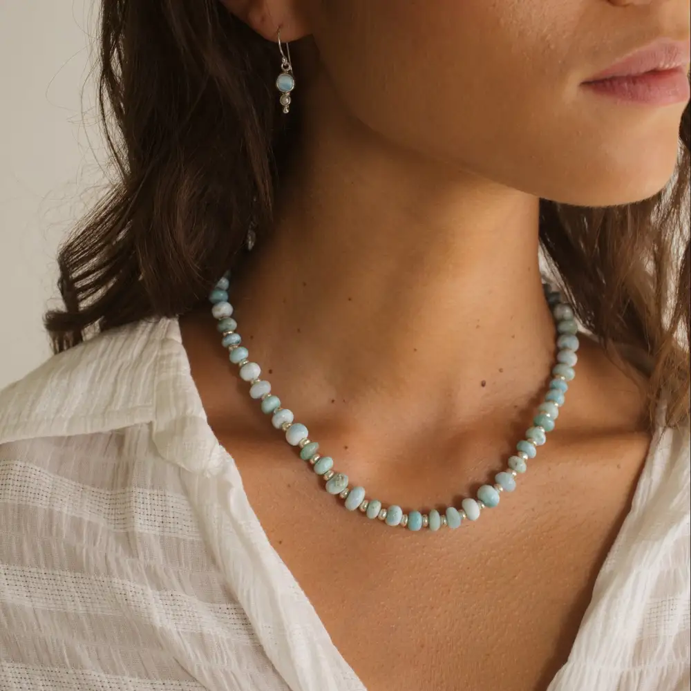 Larimar Love Choker