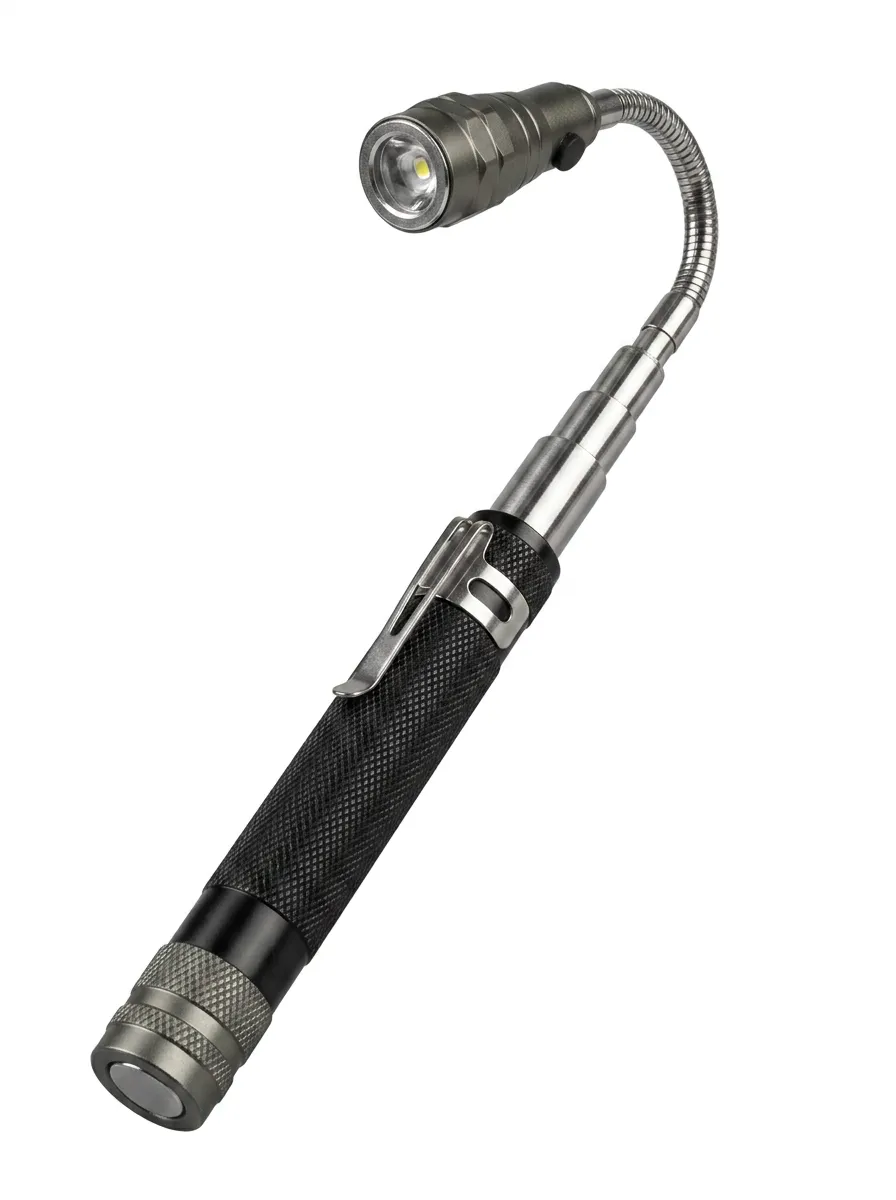 Magnetic LED Pick-Up Tool with Flexible Neck