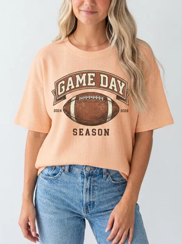 Football Graphic Casual T-Shirt