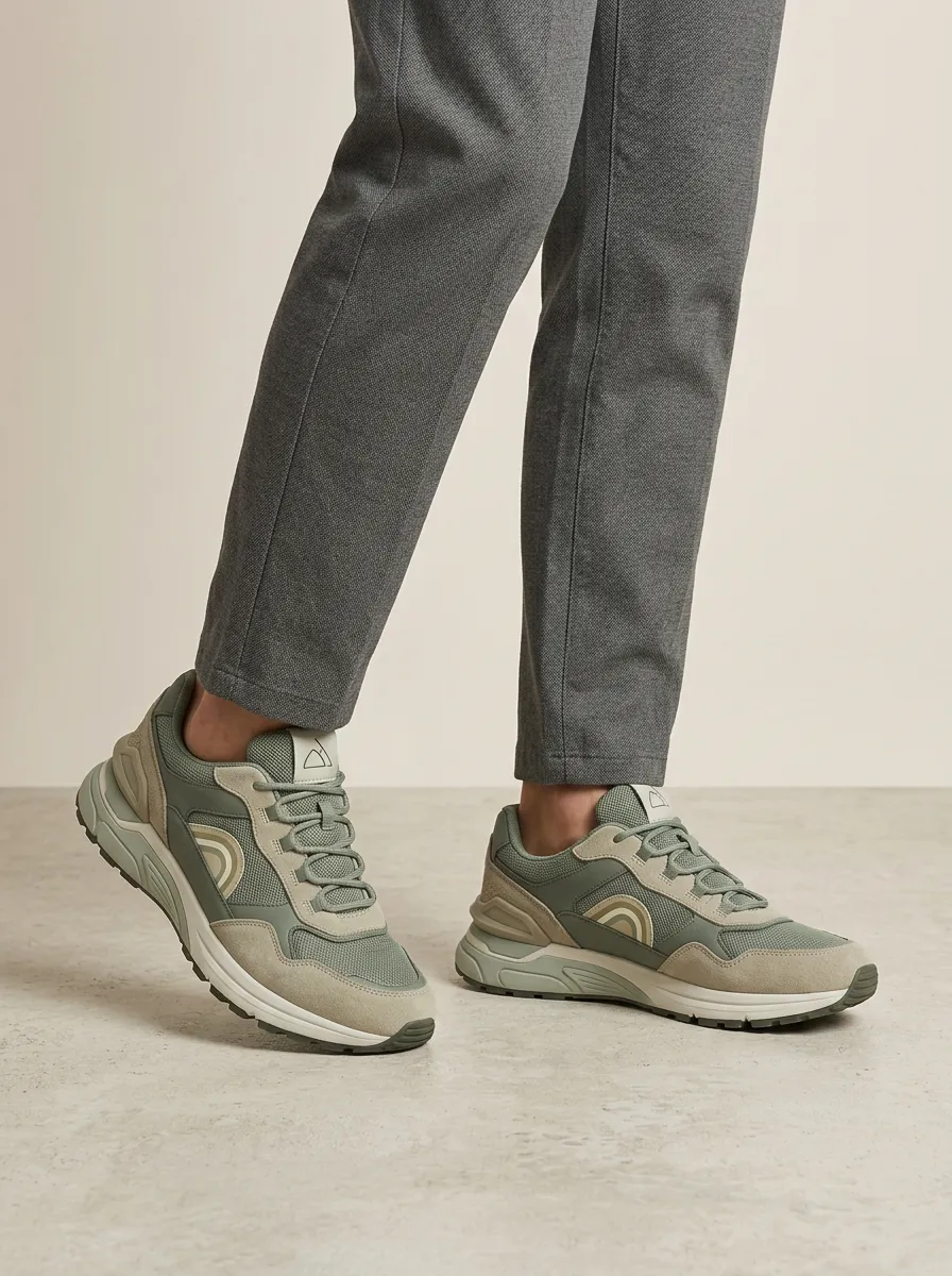 Men's Casual Outdoor Print Sneakers