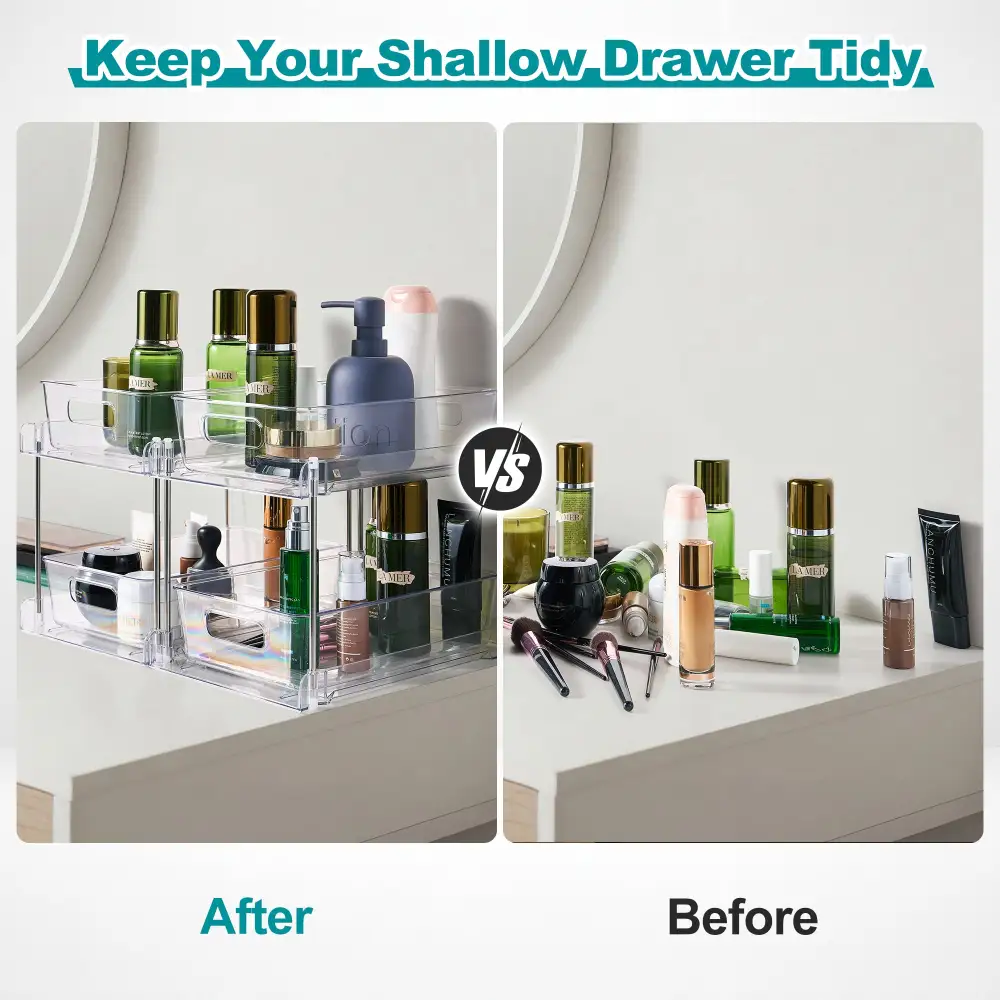 Tier Pull Out Makeup Organizers