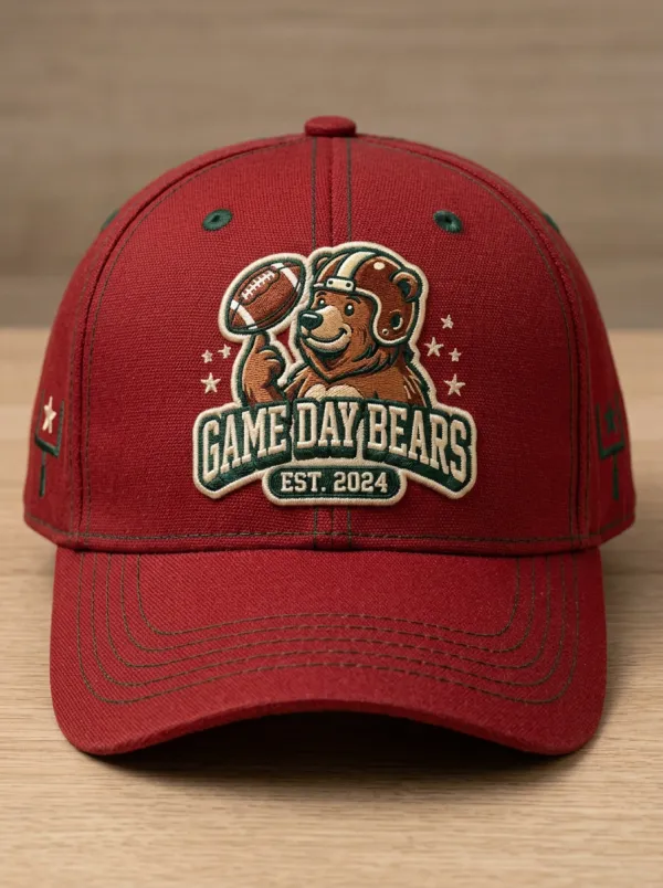 Bear Gameday Graphic Baseball Cap
