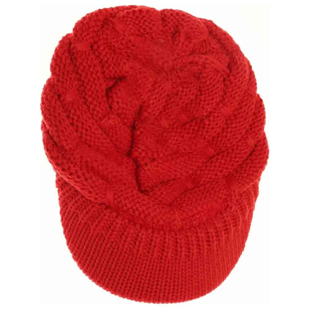 Knit Ribbed Hat