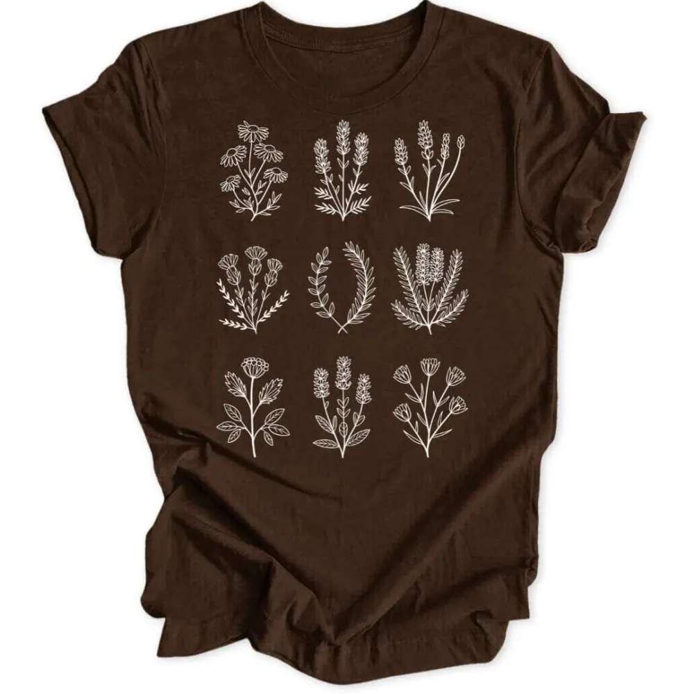 Blooming Grid Unisex T-Shirt