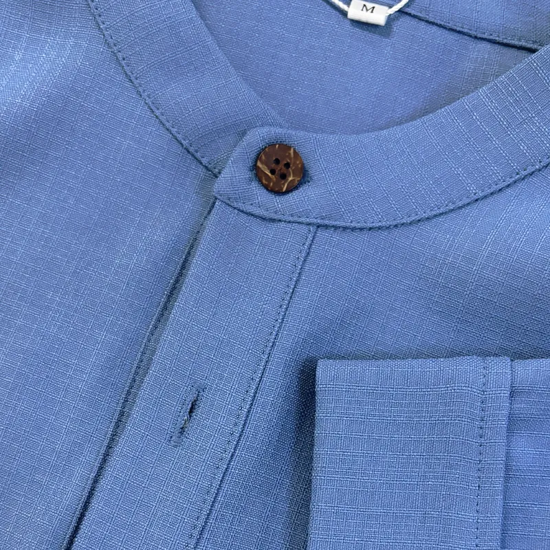 Textured Relaxed Button Shirt
