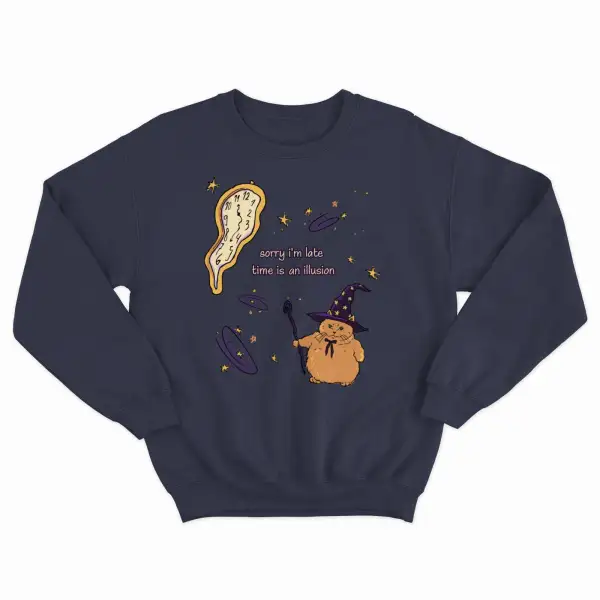 Abstract Thought Fleece Crewneck
