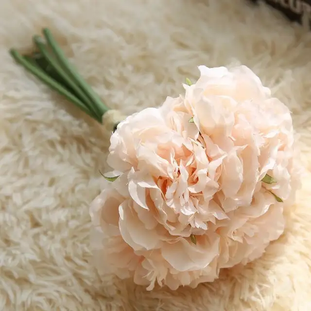 Nonstick Artificial Peony Bouquet