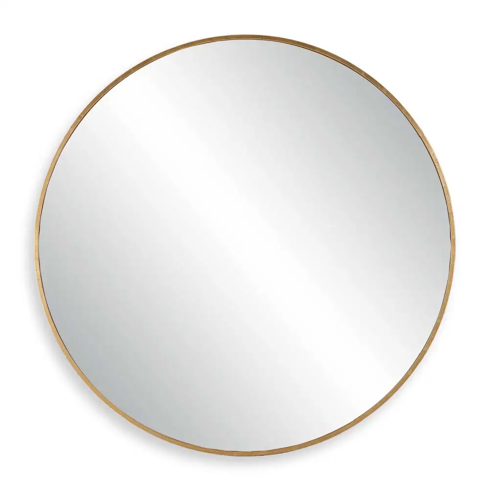 Decorative Framed Round Mirror