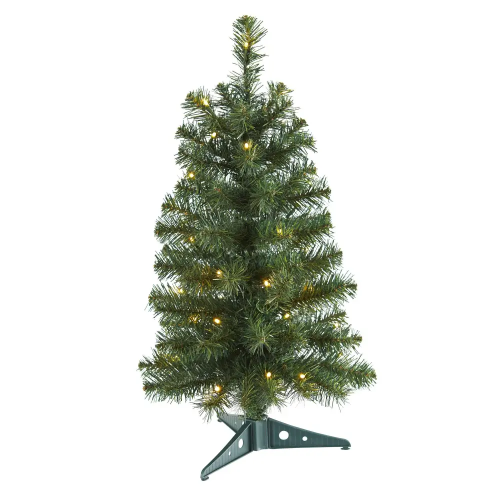 Artificial Christmas Tree with LED Lights and Bendable Braches
