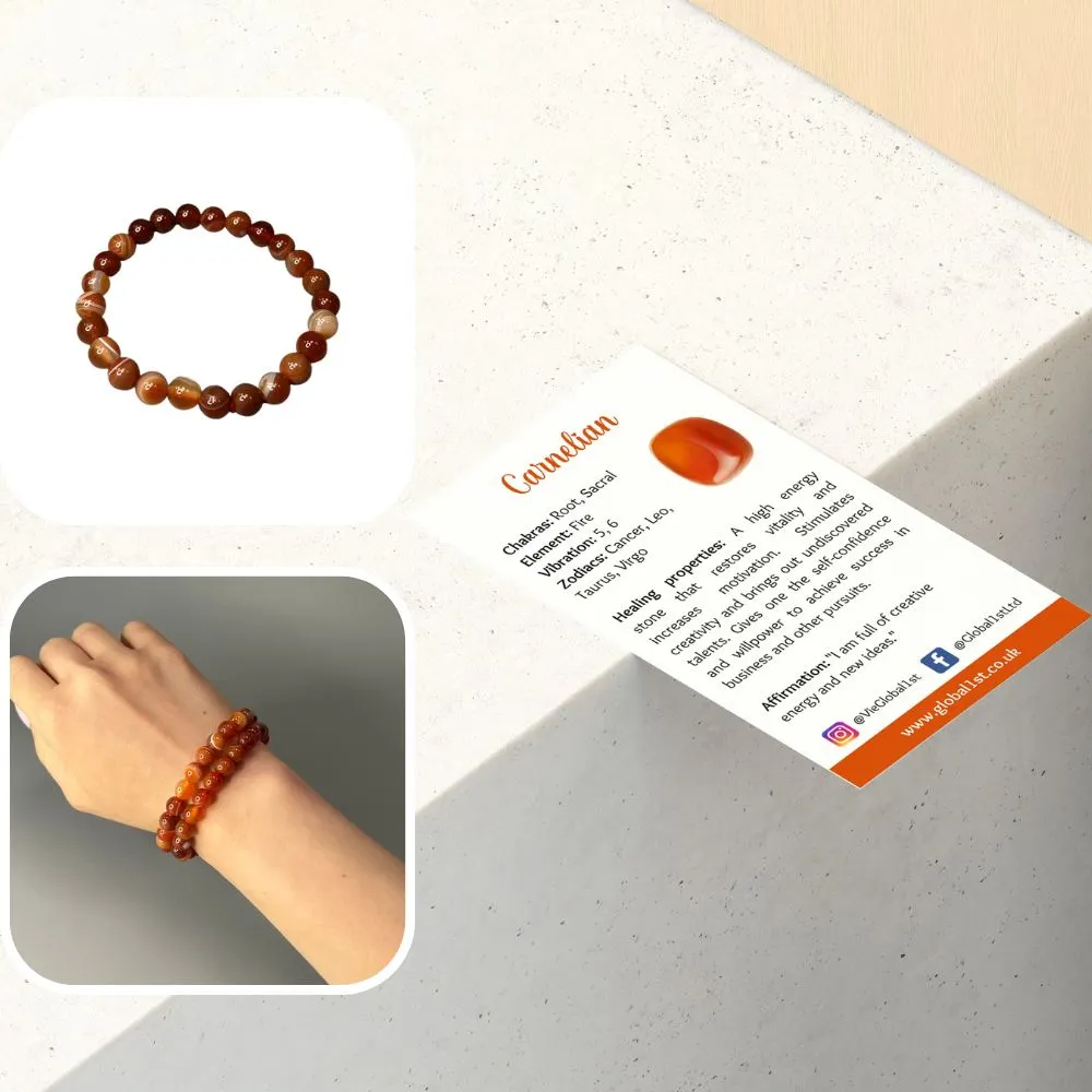Everyday Gemstone Crystal Bracelet