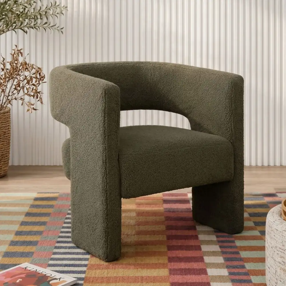 Modern Sculptural Armchair