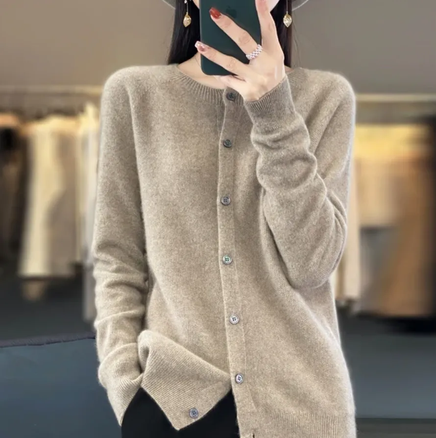 Wool Merino Cardigan
