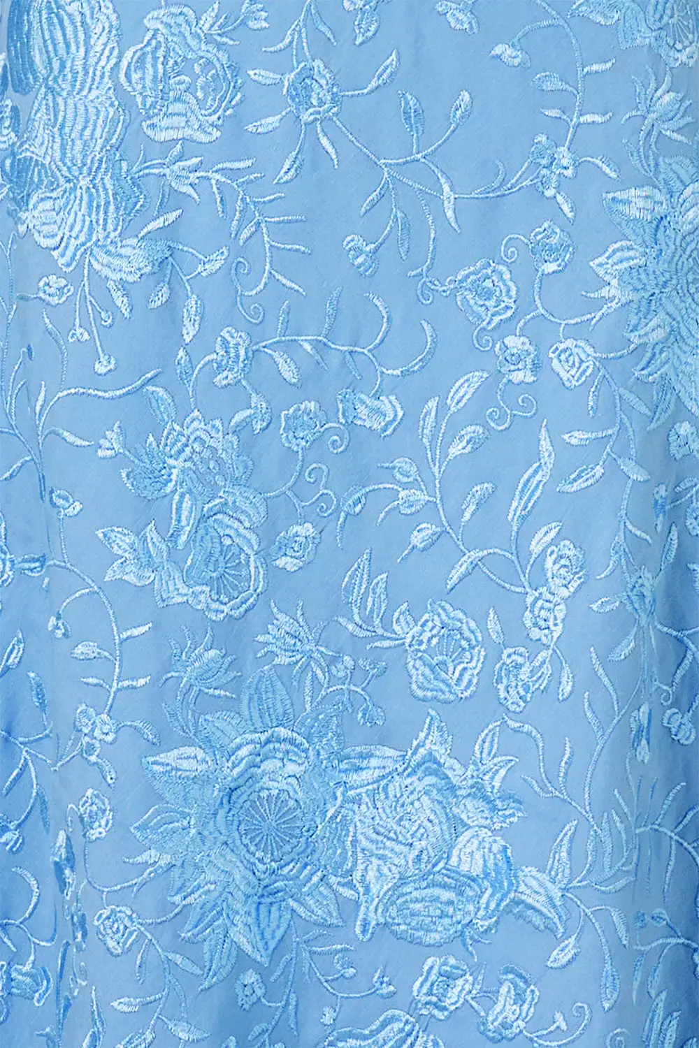 Printed V-Neck Full Length Bias Slip Dress