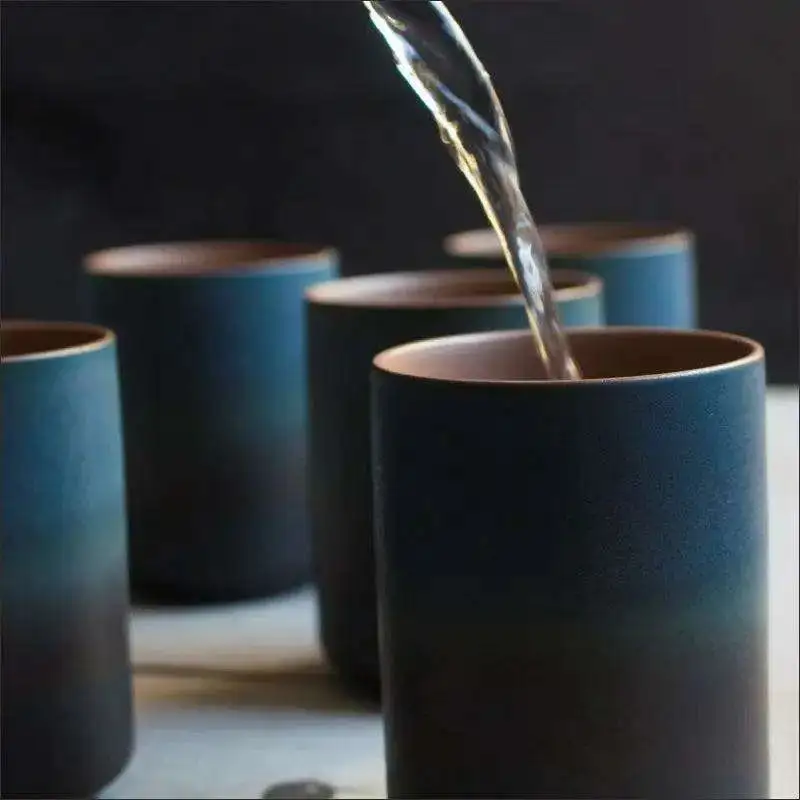 Stoneware Ombre Drinkware Set