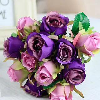 Artificial Flower Bouquet Set