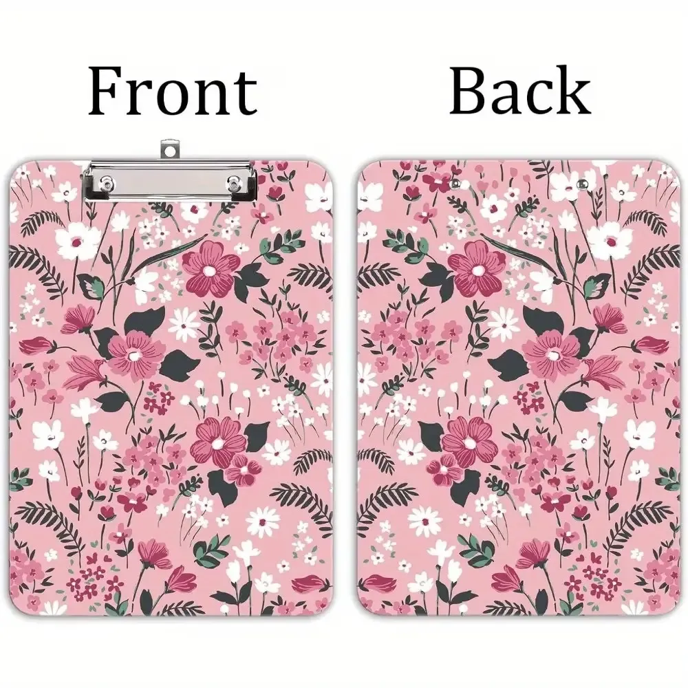 Floral Print Clipboard